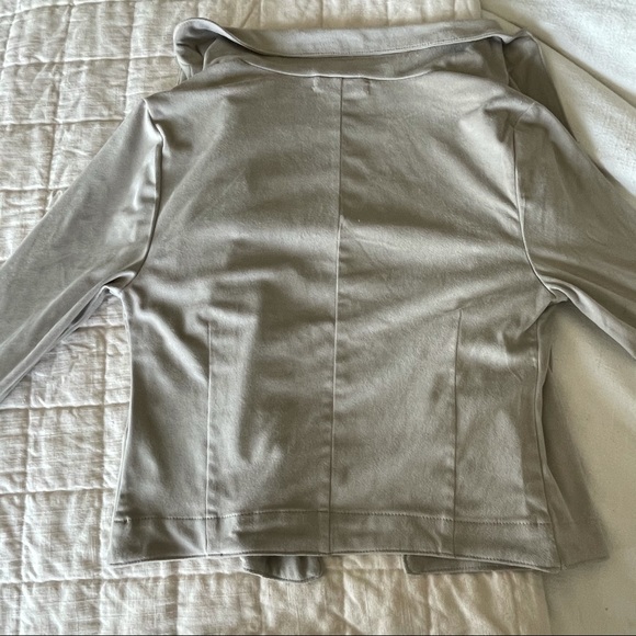 Faux suede jacket - Picture 4 of 4